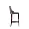 Manhattan Comfort Fifth Avenue Faux Leather Barstool in Pebble Grey- Set of 3 3-BS007-PE - alternate 2
